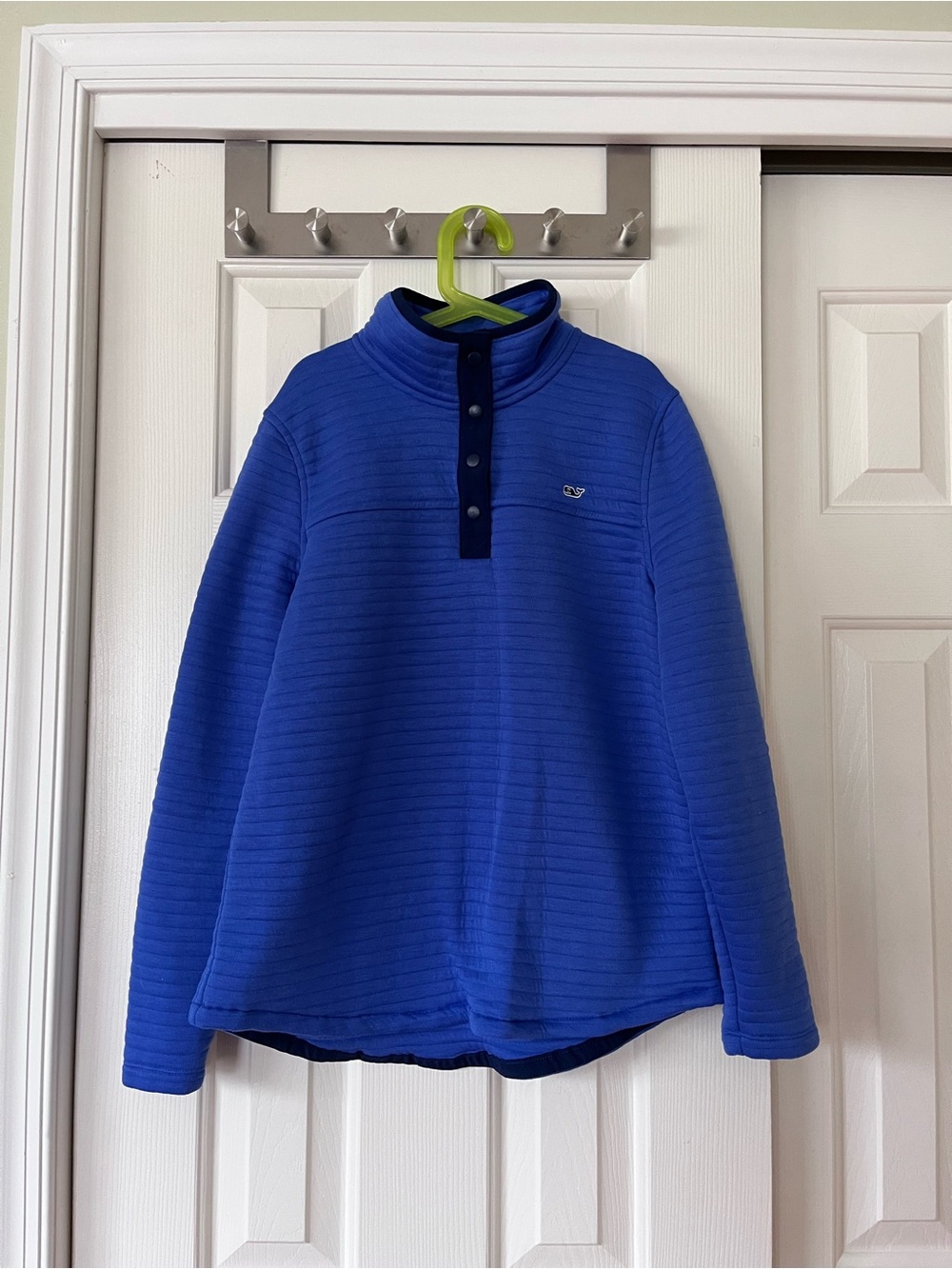 Vineyard Vines Royal Blue Women’s' Snap-Placket Pullover